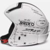 Briko FIS 6.8 Graphik Shiny Black Wht Red (Copy) on World Cup Ski Shop